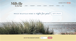 Desktop Screenshot of millvillebythesea.com