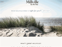 Tablet Screenshot of millvillebythesea.com